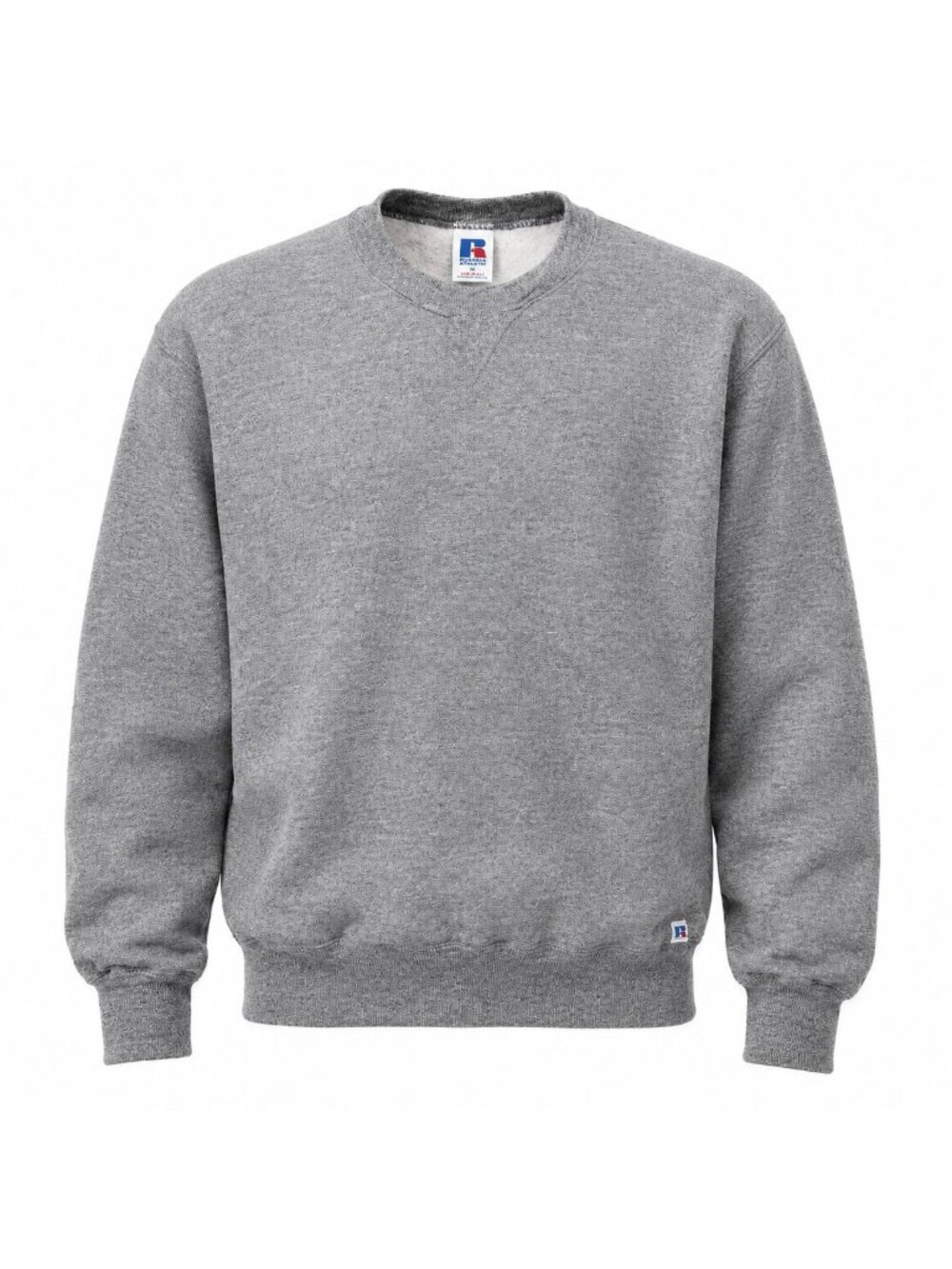 Vintage Russell Athletic Sweatshirt Mens M Gray Made USA Crewneck Pullover - Picture 2 of 11
